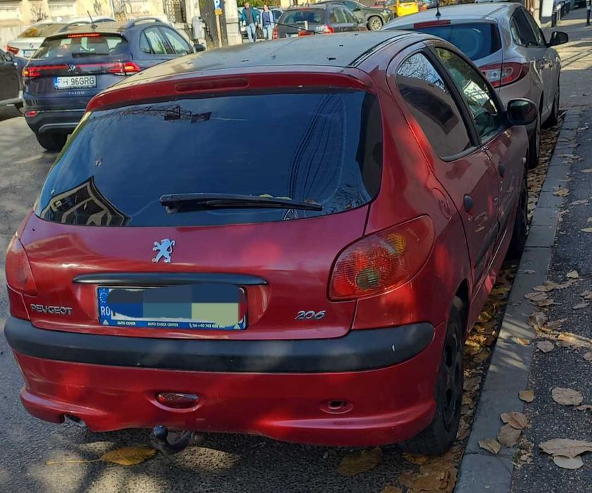 Peugeot 206 1.4 benzina AC,2007