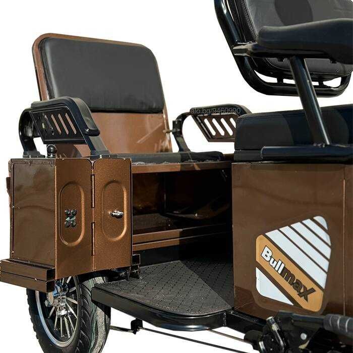 Електрическа Триколка FullMax A10 Cargo  1800W мощният мотор - 2025г.