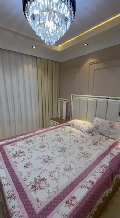 Зангиота 3 хоналик квартира сотилади евро ремонтда