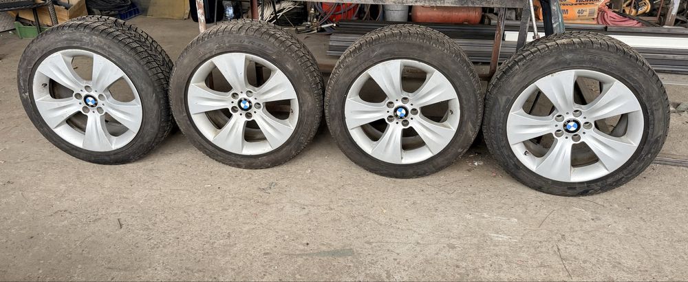 Jante + Cauciucuri BMW X5/X6 Runflat Iarna Pirelli Scorpion 255/50 R19