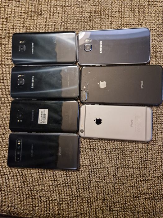 Lot telefoane samsung S6,S7,S7Edge,S8,S10,Iphone 8+, Iphone 6