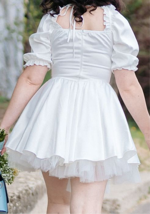 Vand rochie alba cununie marimea M