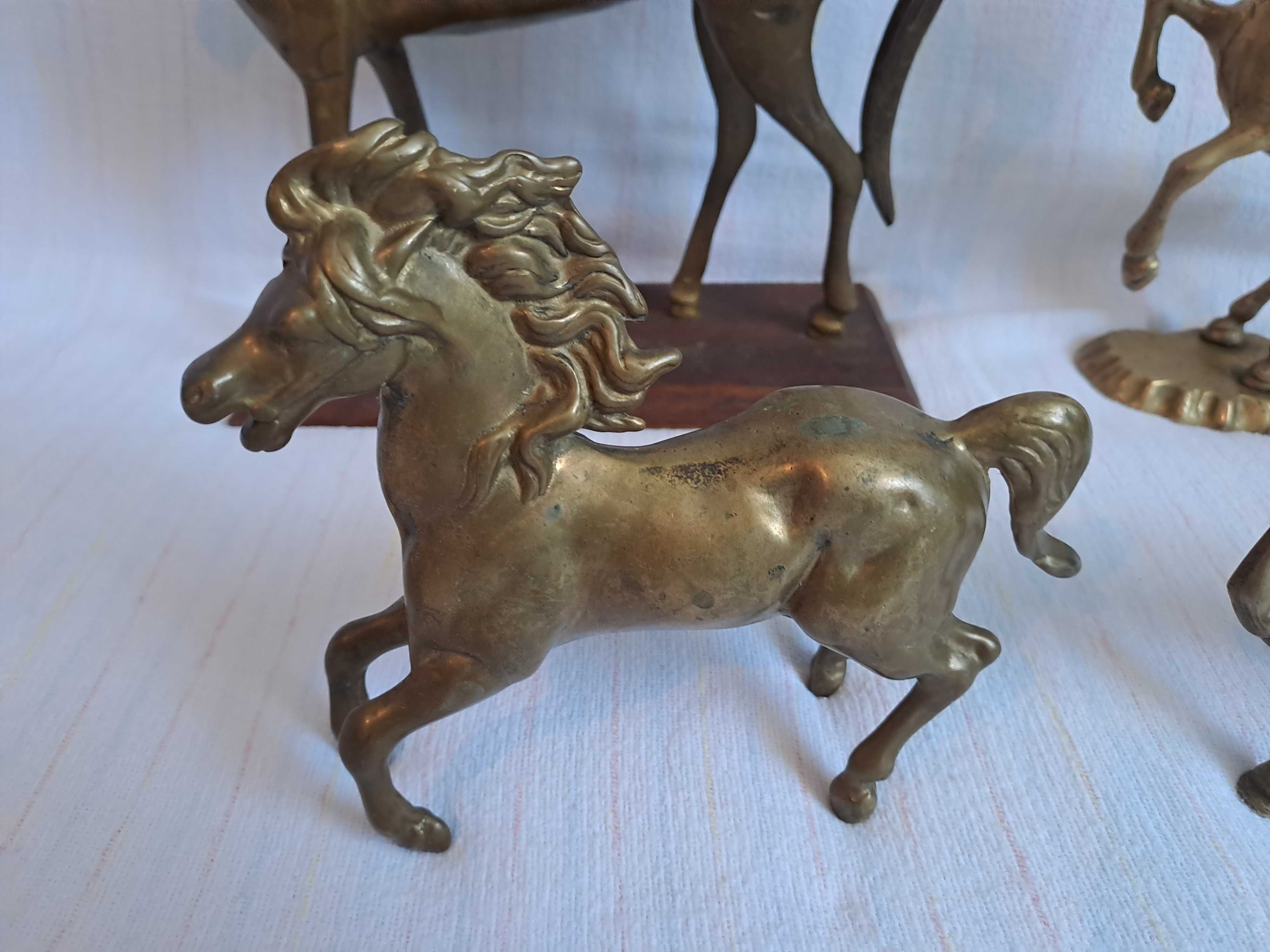 statueta figurina cal bronz cadou