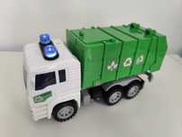 Mașină cu sunete și lumini, model camion pentru reciclare
