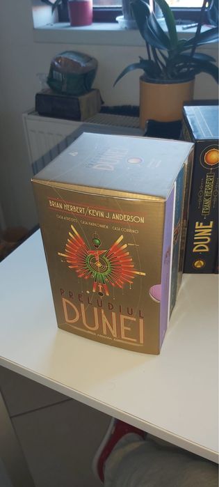 Set Preludiul Dunei - Brian Herbert cu cutie cartonata