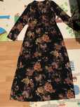 Rochie lunga flori