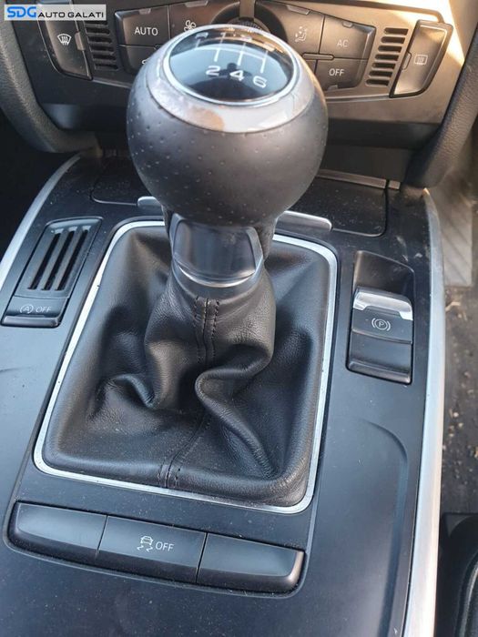 Timonerie Ansamblu Maneta cu Tija Sufa Schimbator Cutie Viteze Manuala 6 Trepte Audi A5 2.0 TDI 2008 - 2011