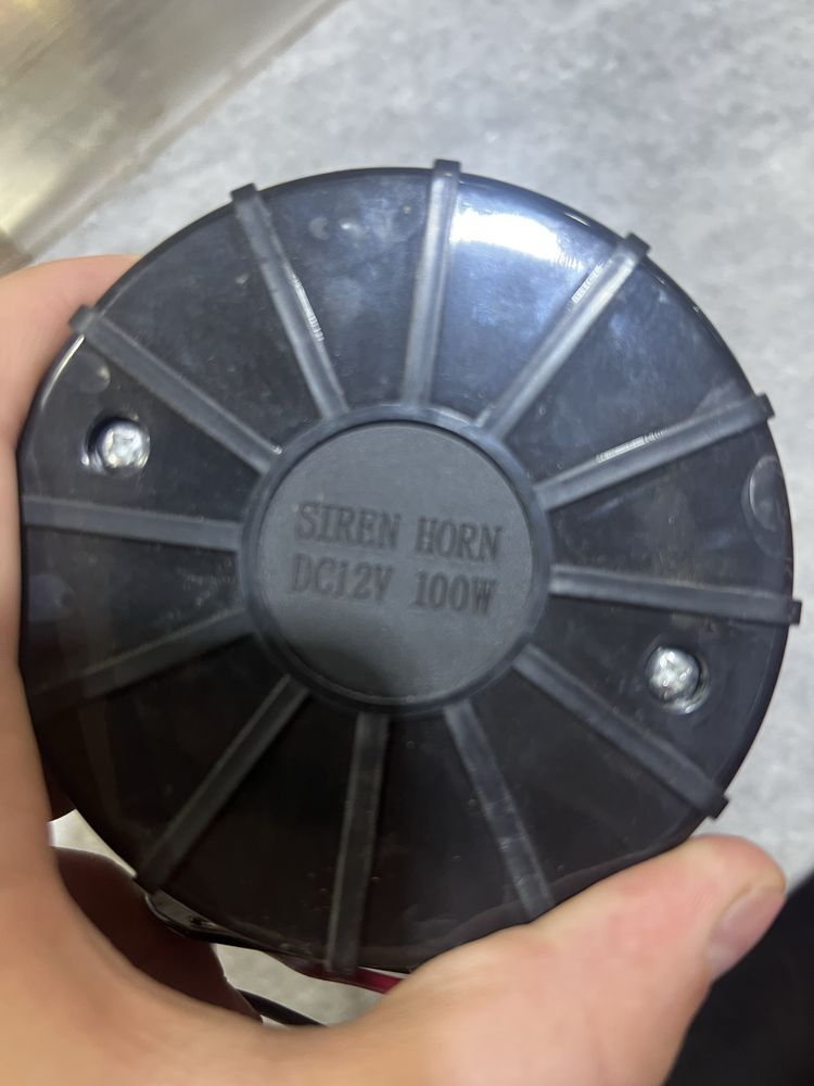 Sirena 12volt 100watlik