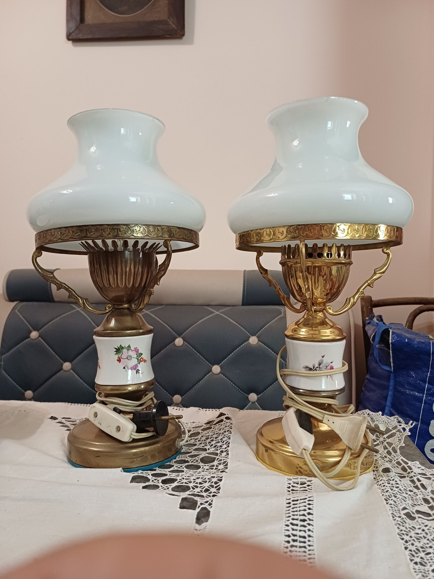 Настольные лампы времён ссср.