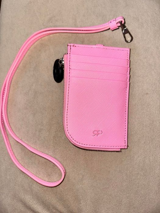Розов портфейл/картодържач