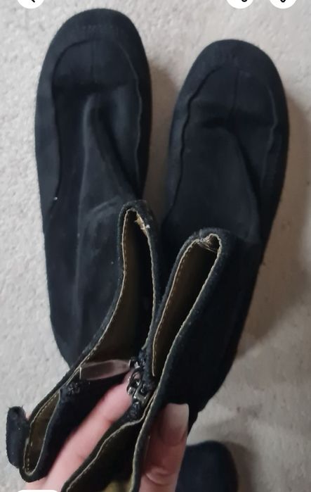 Ghete Tommy Hilfiger piele intoarsa 37