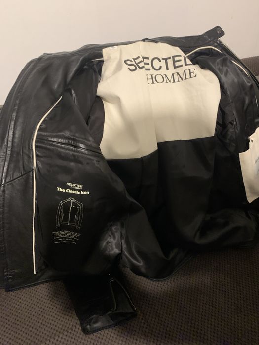 Мъжко кожено яке М