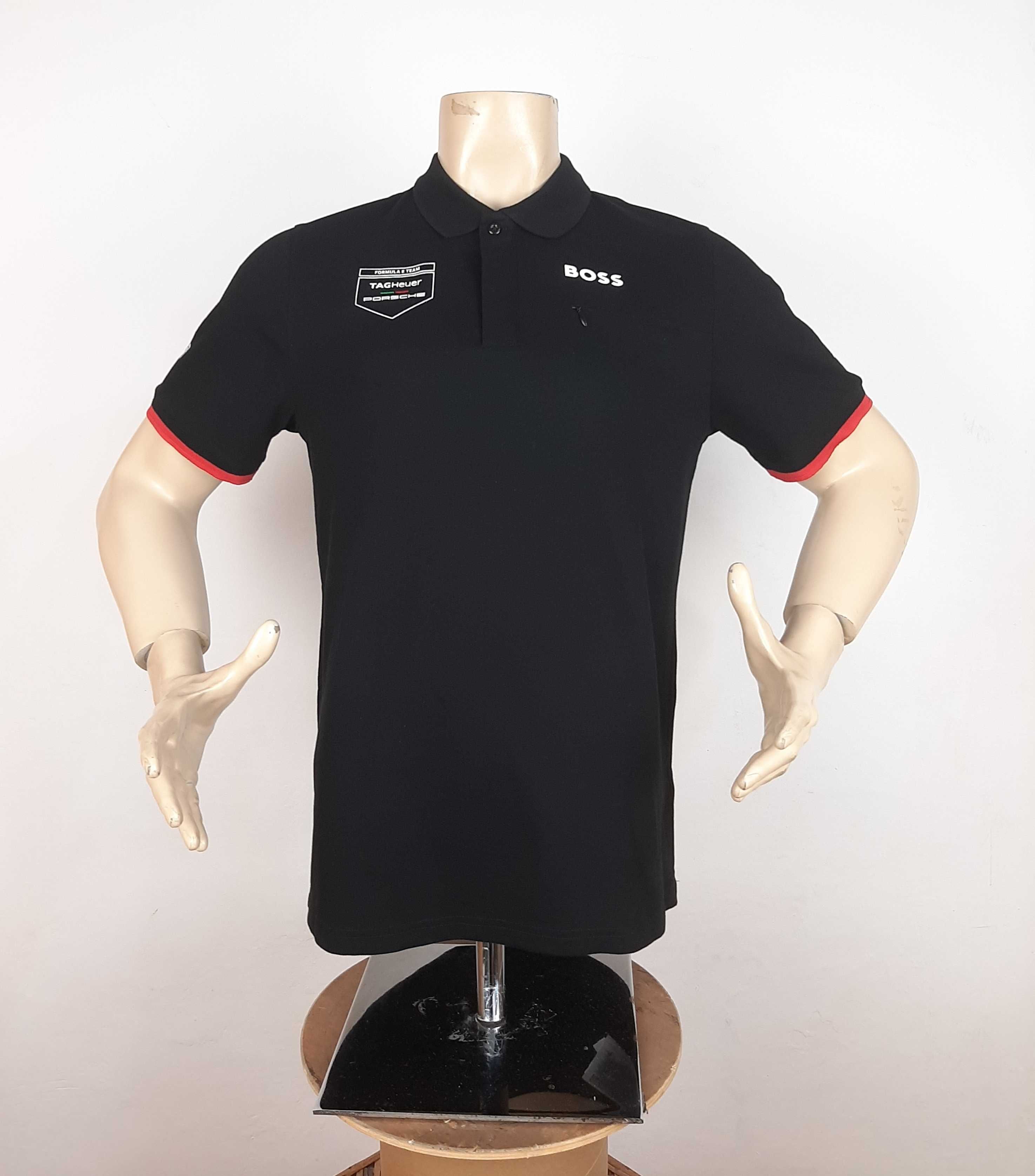 Porsche Motorsport x Boss Team Polo - Оригинална мъжка тениска с яка