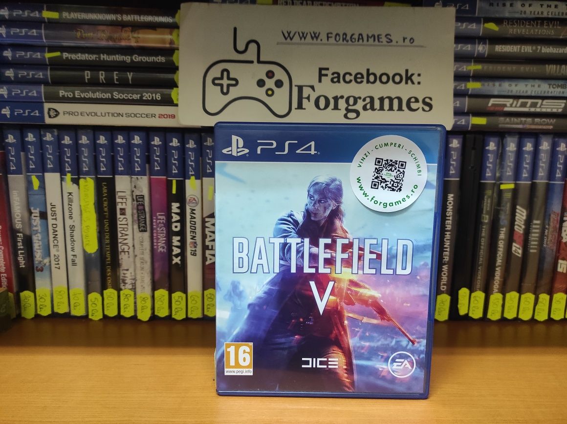 Jocuri consola Battlefield V PS4 Forgames.ro