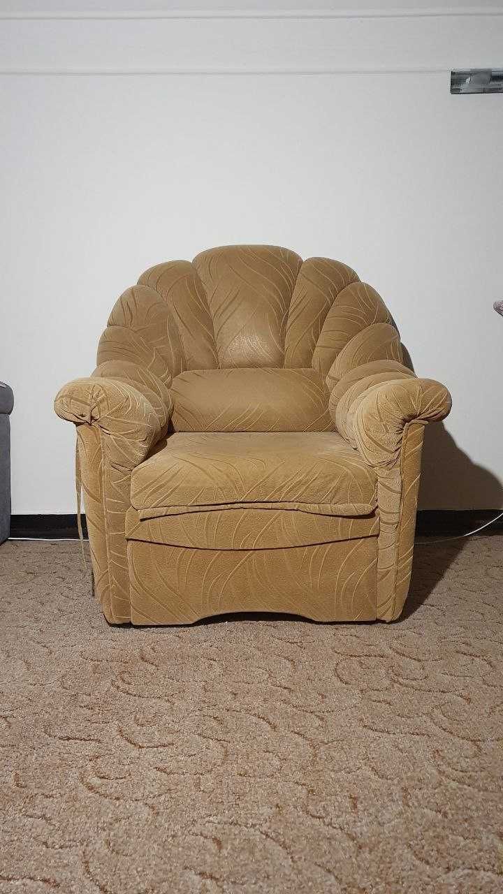 Кресло-Кровать, Б/У, Раскладное Кресло для Гостевой Комнаты