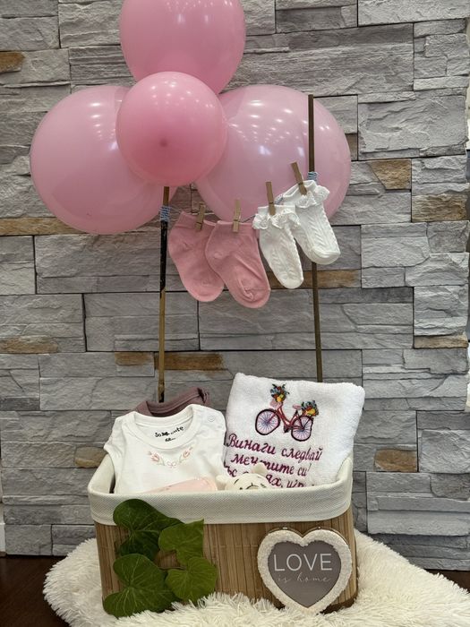 Бебешка кошница “Dream Blue” и Бебешка кошница “Dream pink”