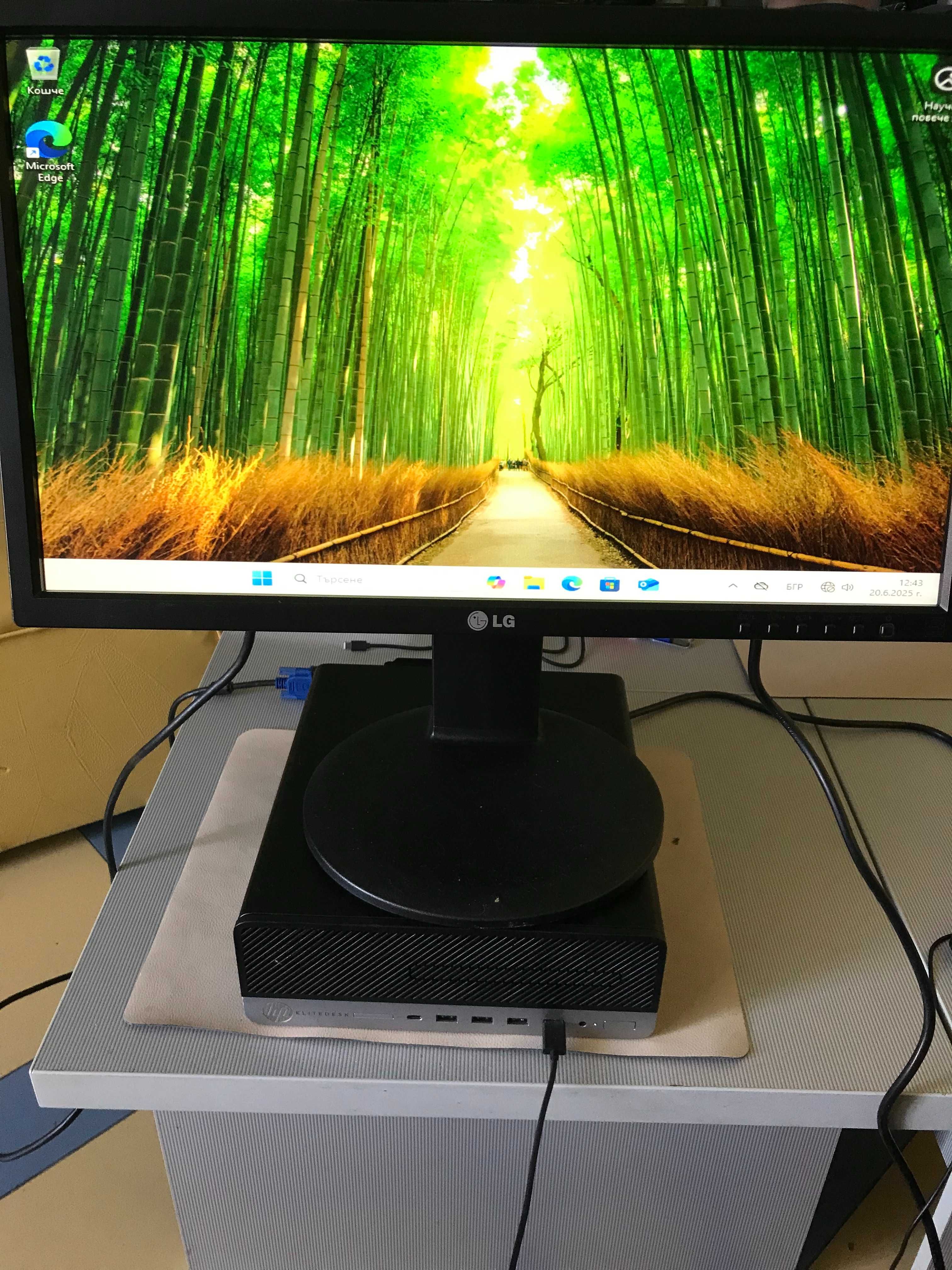 HP EliteDesk 705 G4 SFF, AMD Ryzen 3, 2200G 3.5 GHz, 16 GB-DDR4