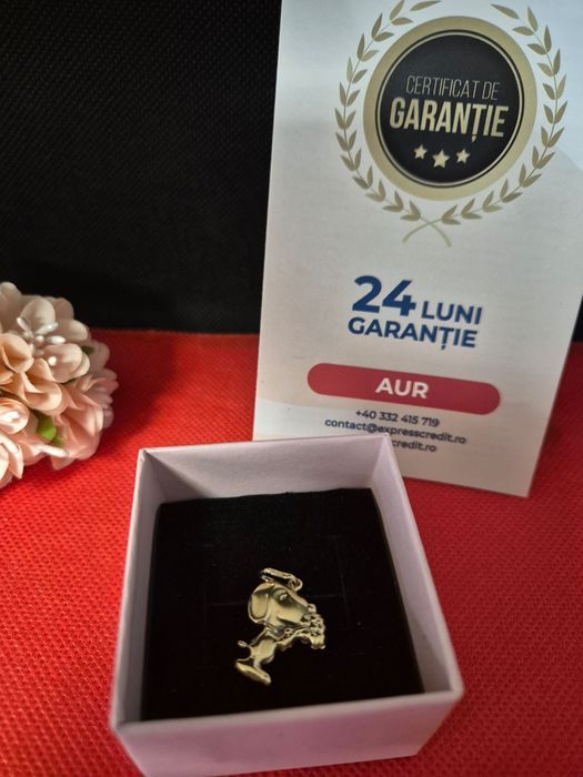 Medalion aur 9K 1.25g (AG16 Moldova B.31611.1) Garanție 2 ani!