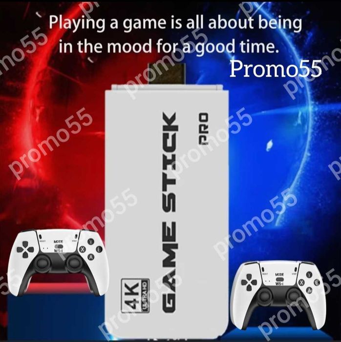 Игрова конзола с вградени игри, TV Game Stick Pro, Super Mario