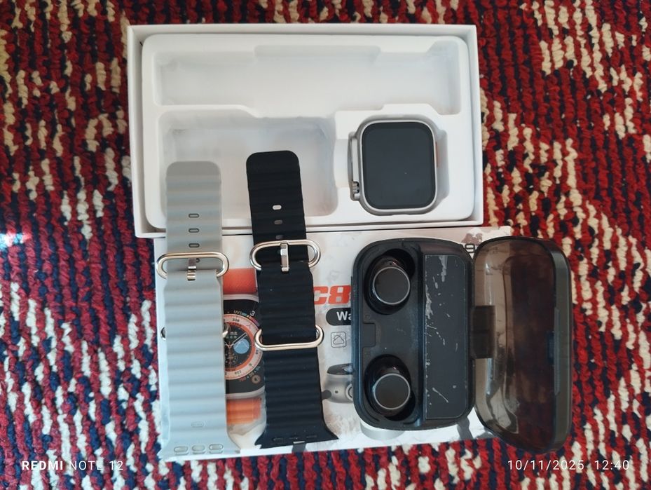 Smart watch va naushnik poverbankli