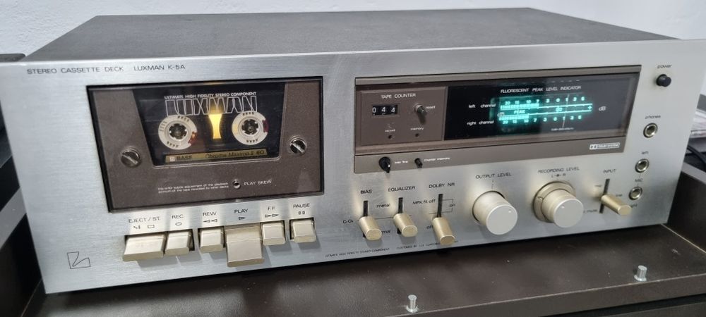 Dublu deck Sony TC WE525 si Luxman K 5A