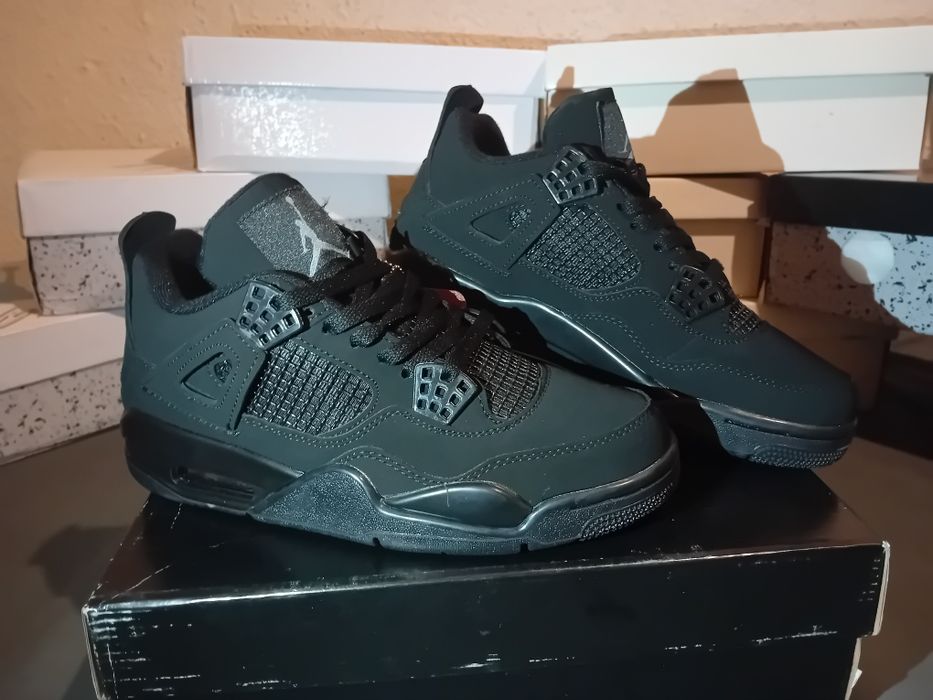 Jordan 4 Black Cat 41,Negru , Noi in Cutie