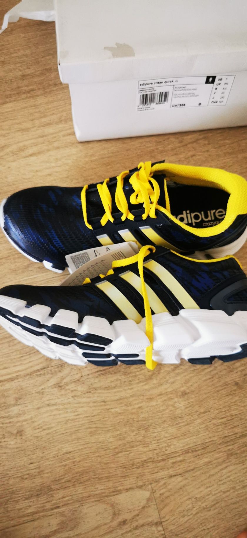 Нови оригинални Mаратонки Adidas Adipure Crazy Quick  40 номер