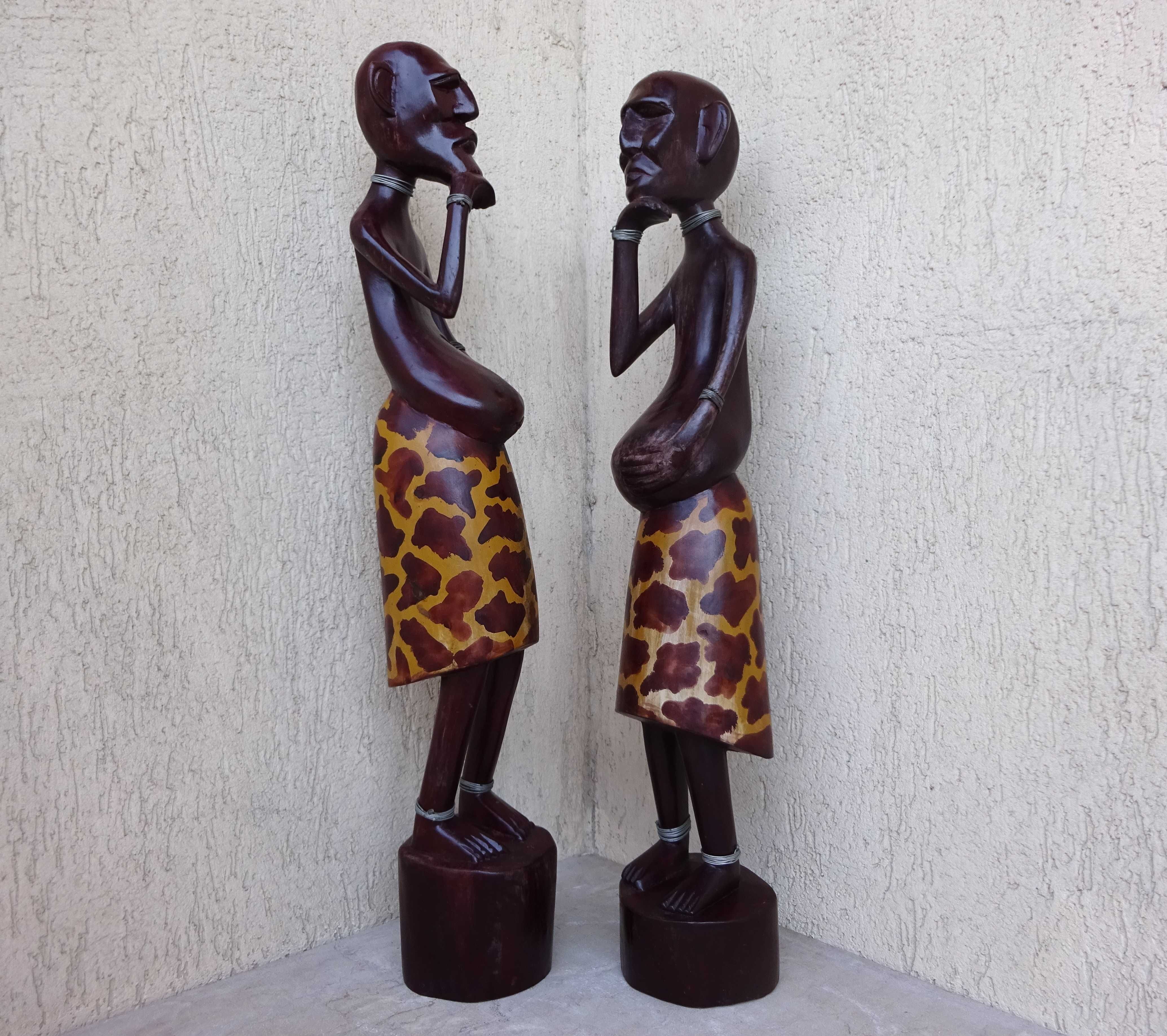 Statuete tribale Africane vechi Deosebite| Lemn exotic sculptat