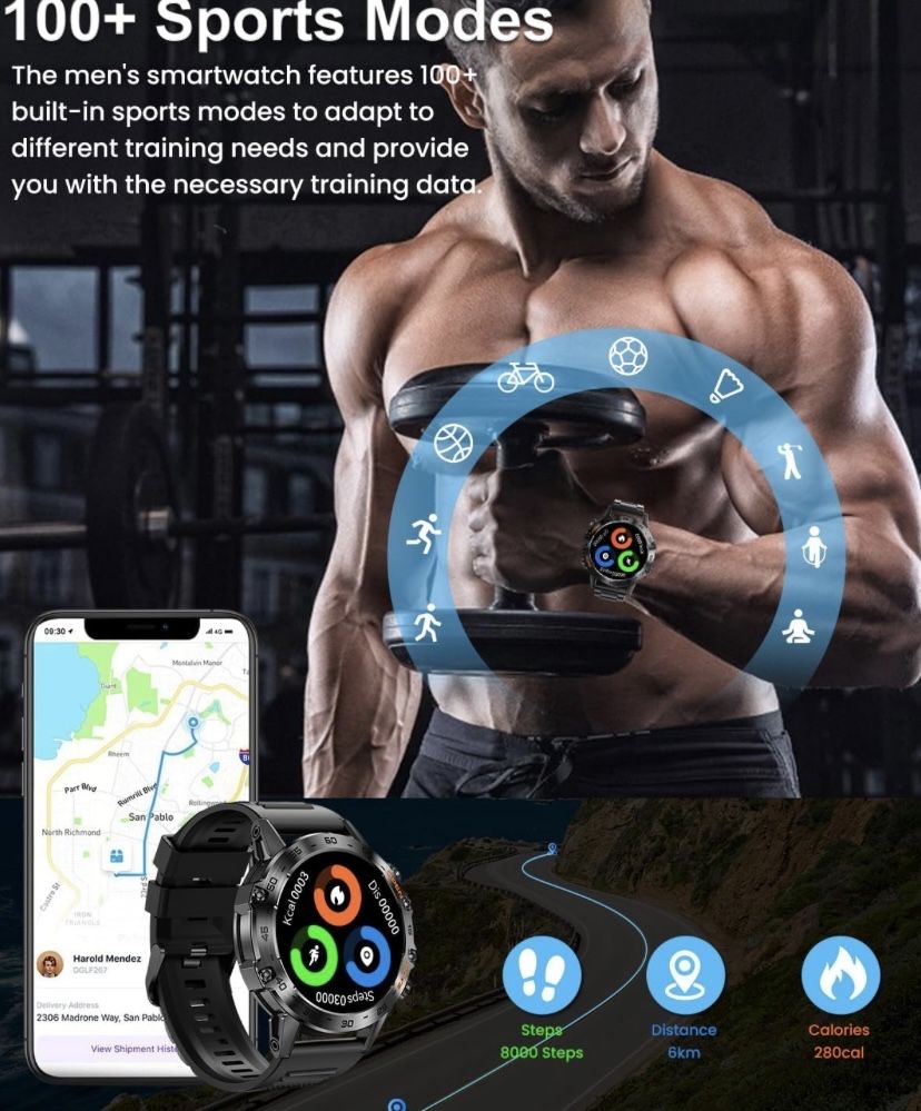 Smart Watch barbatesc
