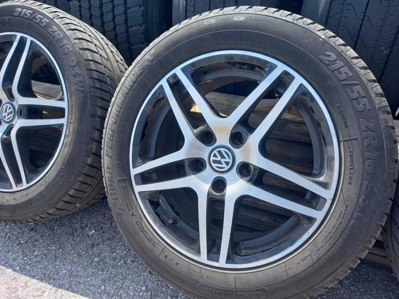 5x112 16 цола джанти с хубави летни гуми за VW/Skoda/Seat/Audi