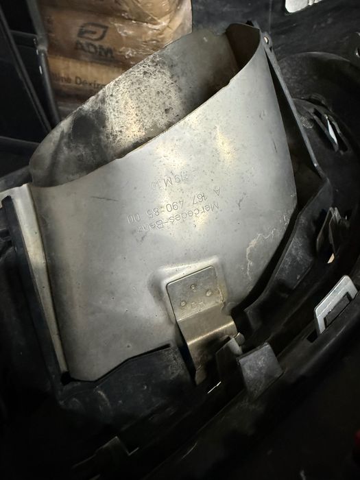 Задна броня Дифузьор  GLS X167 AMG Line