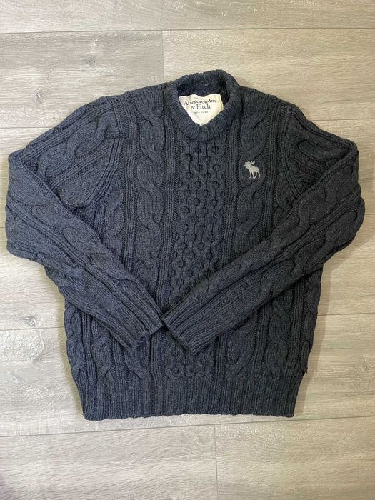 Abercrombie & Fitch pulover sweater lana masura S