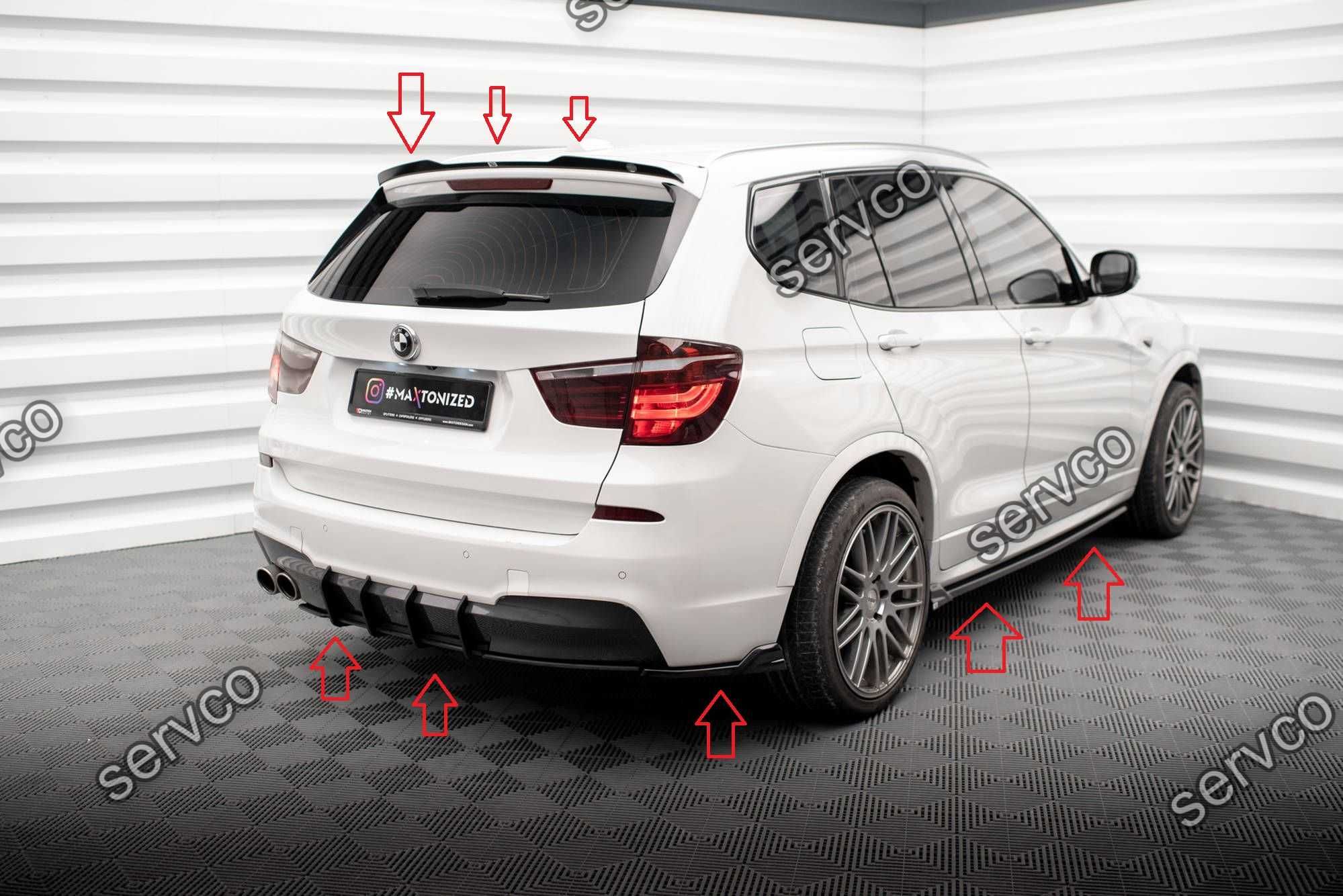 Pachet Body kit tuning Bmw X3 F25 M-Pack 2010-2014 v2 - Maxton Design