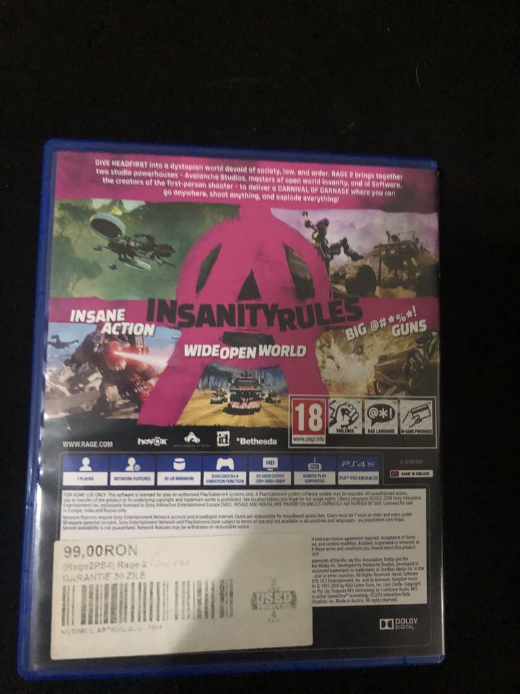 Rage 2 joc playstation 4