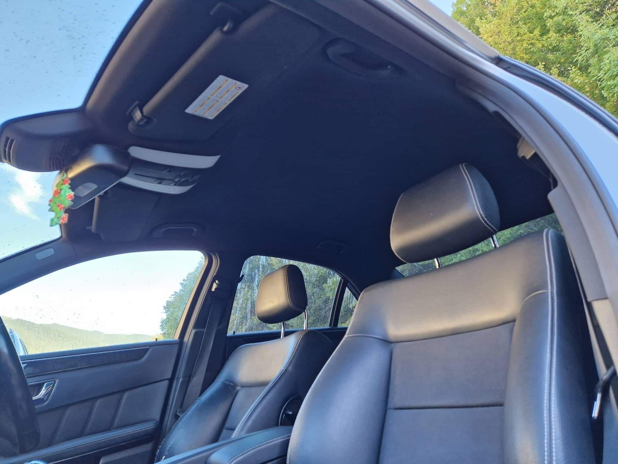Mercedes W212 E250CDI 204кс AMG пакет черен таван седан ръчка НА ЧАСТИ