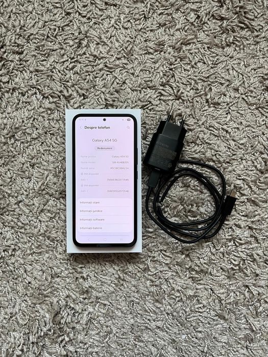 Samsung Galaxy A54 5G 128GB - Perfect Funcţional, Stare Impecabilă