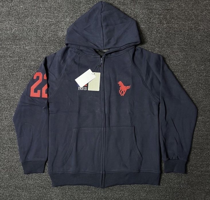 Новый худи-поло Balenciaga Zip зипка