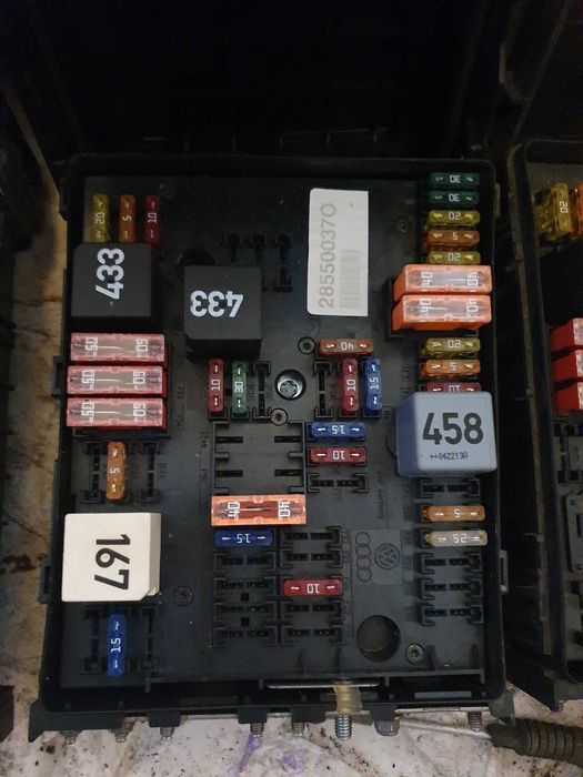 Panou sigurante si relee panou relee vw golf 5 touran t1 skoda 2