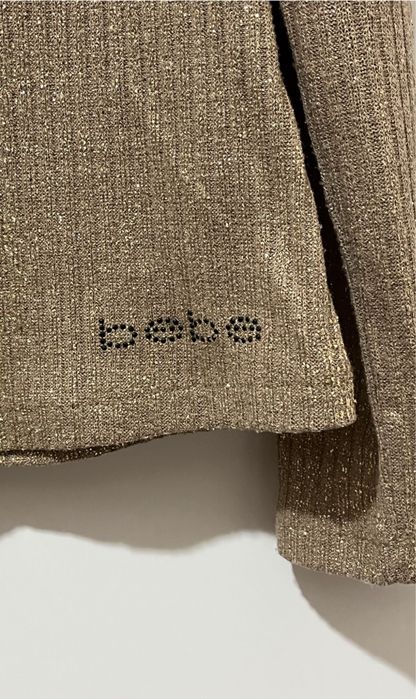 Блуза трикотажная  Bebe , цвет золотой Турция) размер М