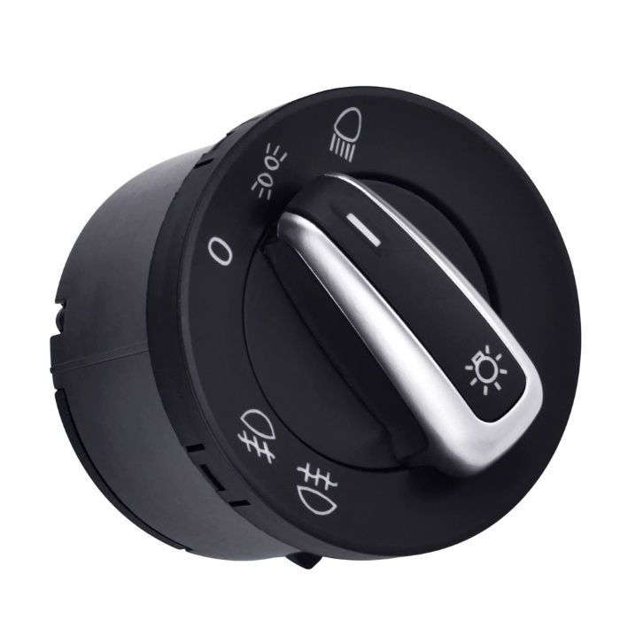 Bloc lumini / comutator faruri cromat - VW Golf, Passat, Touran etc