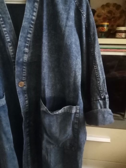 Дамско дънково яке