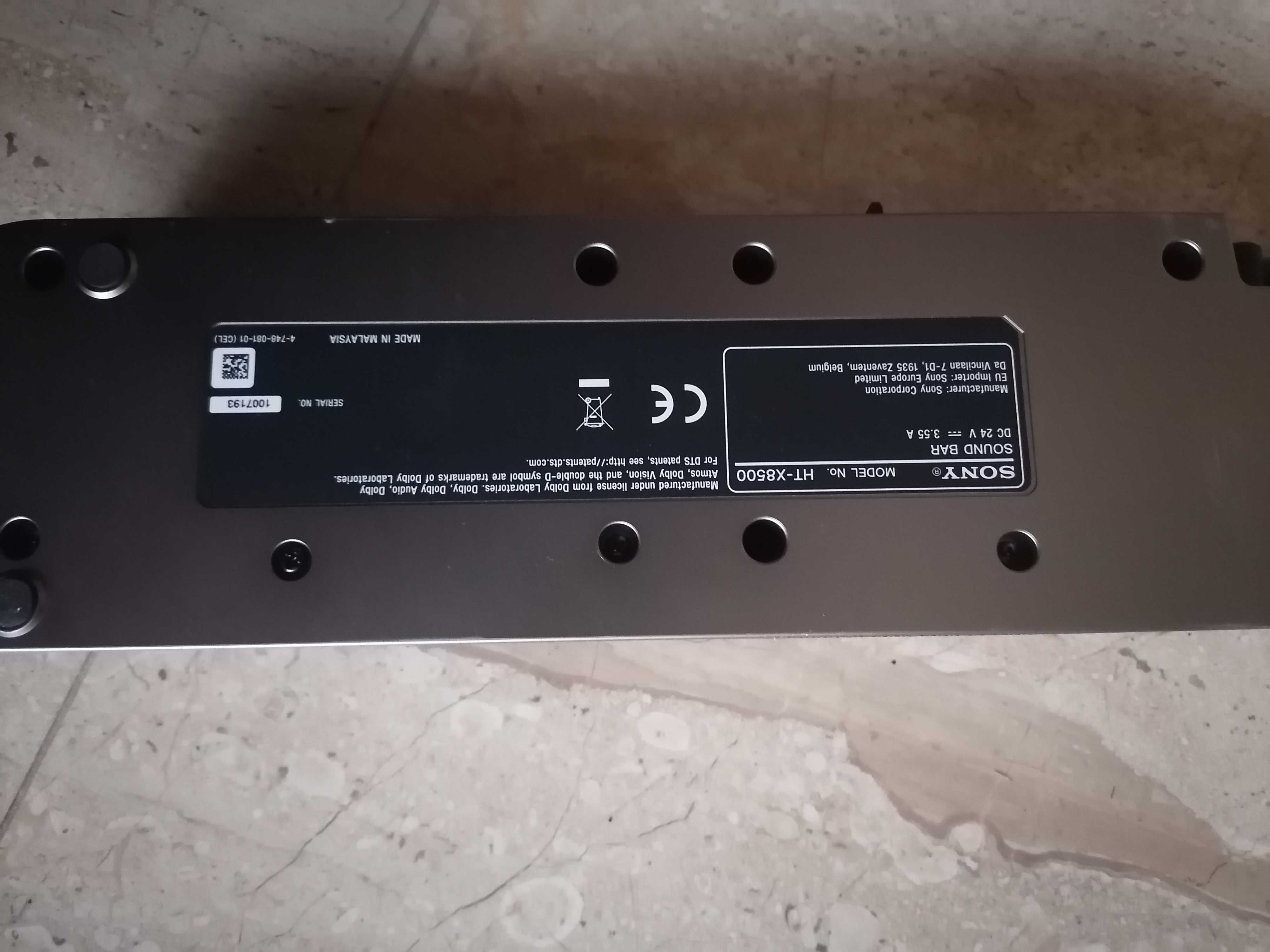 Soundbar Sony HT-X8500