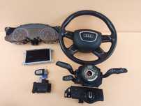 Volan cu comenzi spira contact navigație ceasuri Audi A4 b8.5