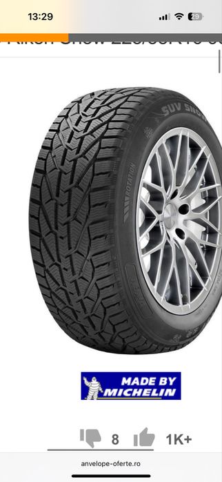 Cauciucuri de iarna RIKEN NOI!225/55/16