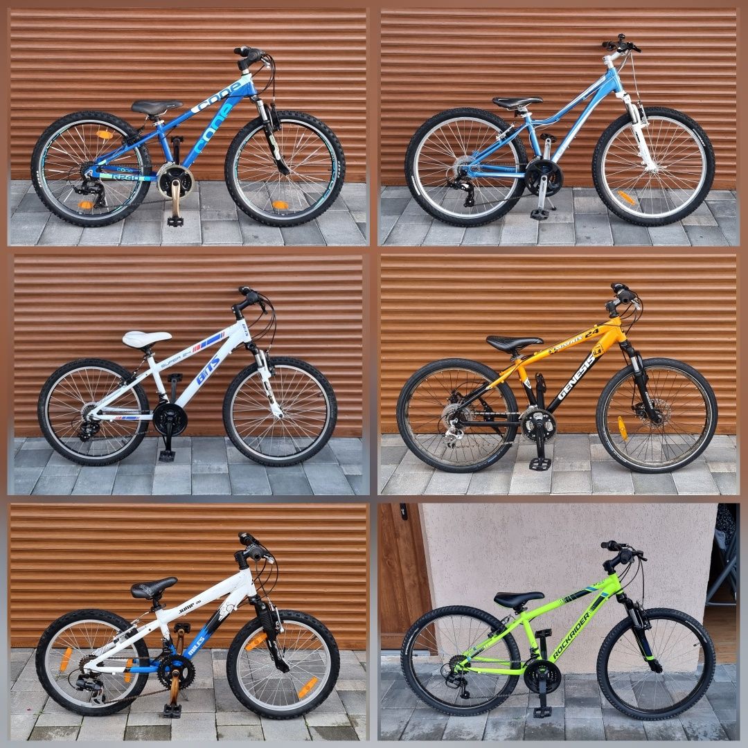Bicicleta copii 6-14ani 24"Ghost Cube Cadru Aluminiu Import Germania