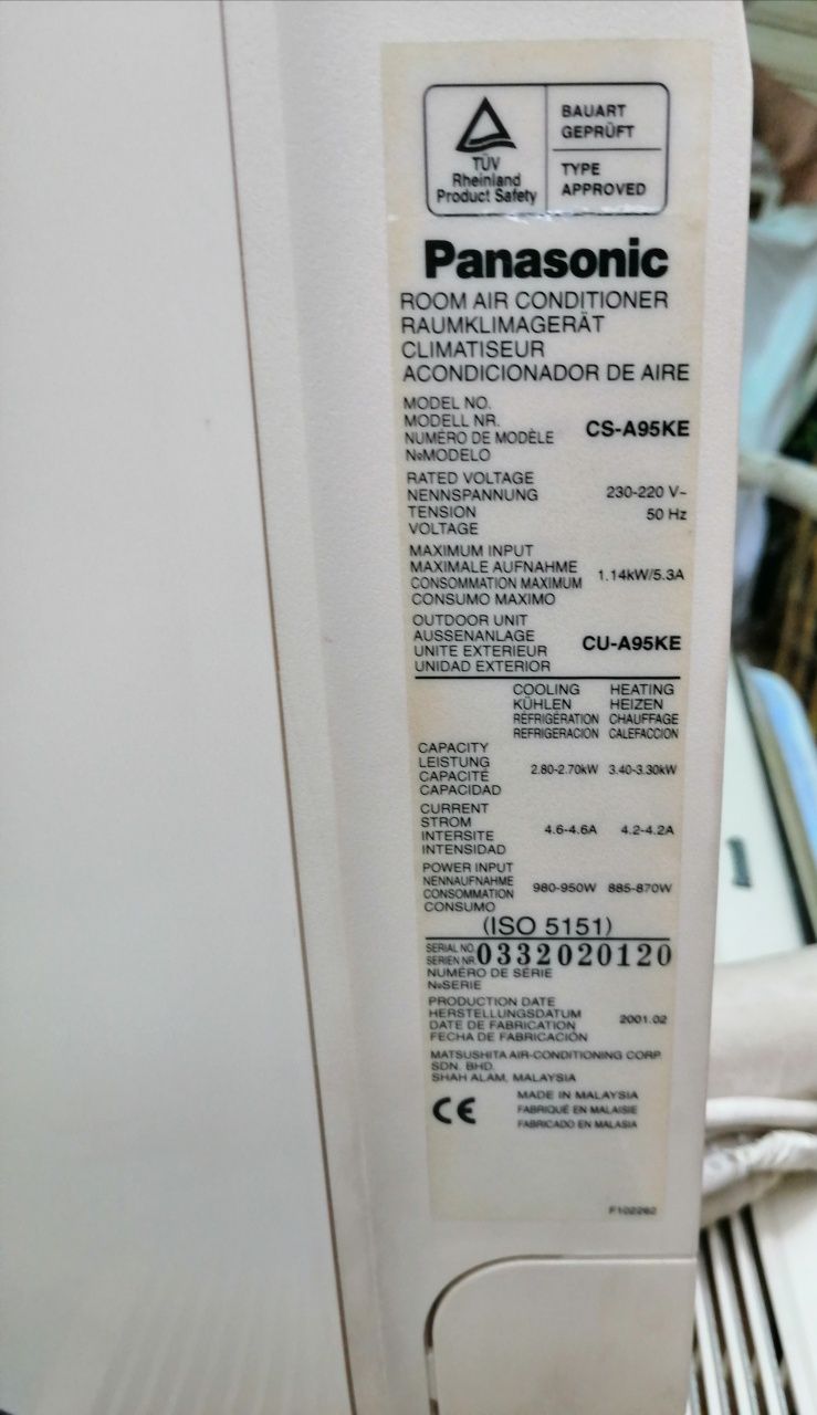 Климатик Panasonic 9ка