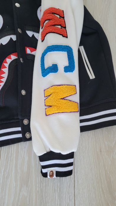 Vintage jacheta primavara/vara  BAPE  Bomber "A Bathing Ape" Varsity J