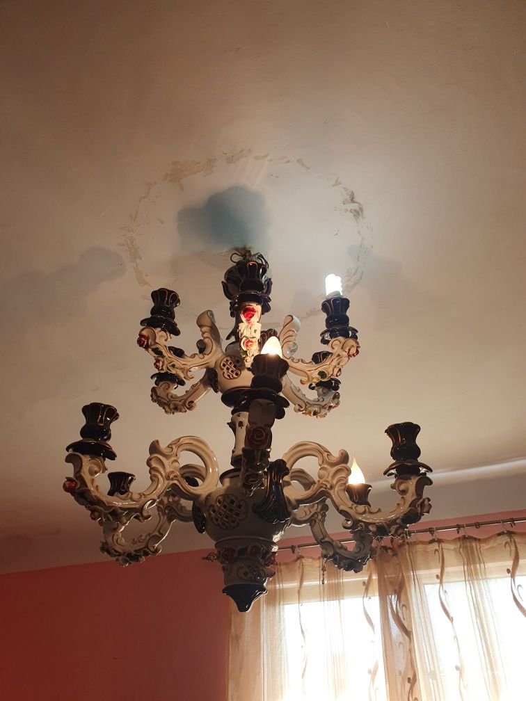 Candelabru porțelan