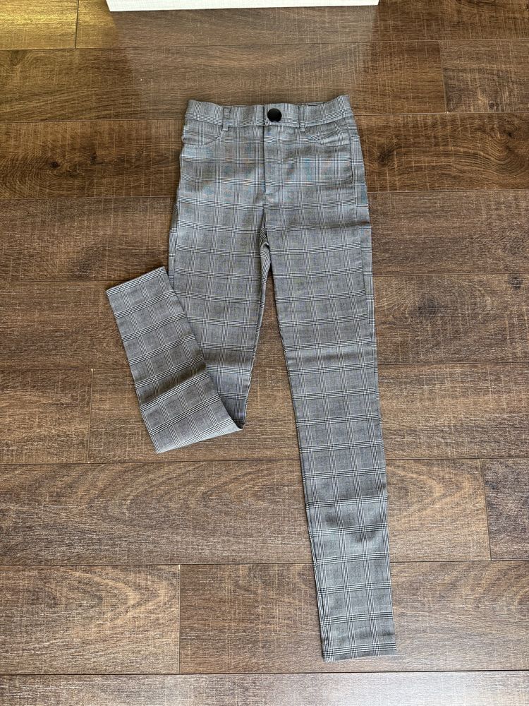 Дамски кариран панталон ZARA