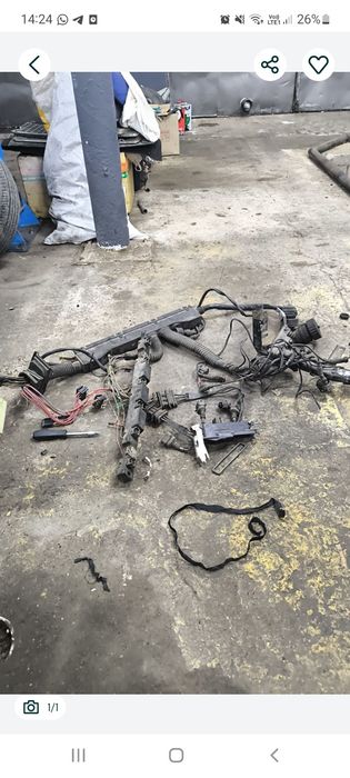 Коса на бмв м50 405 компом датчики темп датч обогощ валюметр+генератор